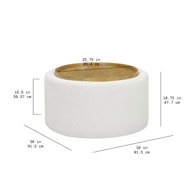 Drew Stowaway Coffee Table with Storage by Drew Barrymore 5