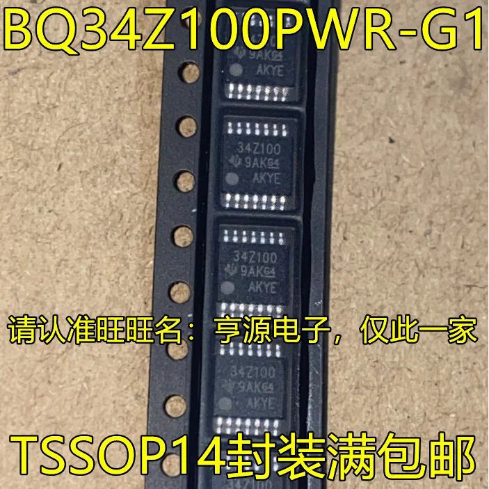 

10 шт. новый оригинальный BQ34Z100PWR BQ34Z100PWR-G1 34Z100 TSSOP14 IC