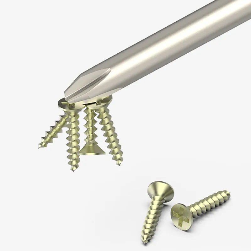 Magnetic Phillips Electric Screwdriver Bit 50/75/100/150mm Hex Shank S2 Alloy Steel Cross Batch Head Power Screw driver Bit — view 4