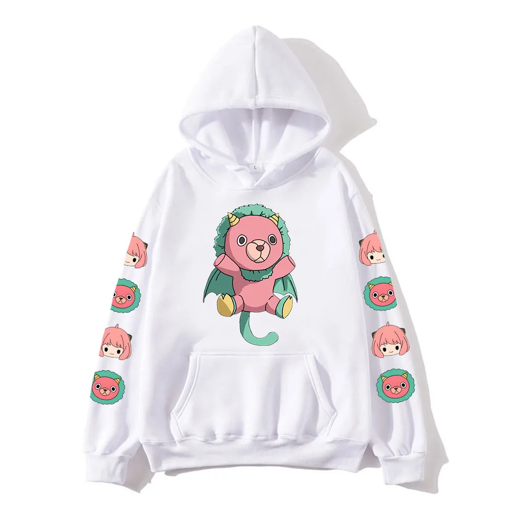 

Anime Spy X Family Kawaii Forger Anya Hoodie Japanese Manga Graphic Sweatshirt Long Sleeve Harajuku Casual Cartoon Hoodies Mens
