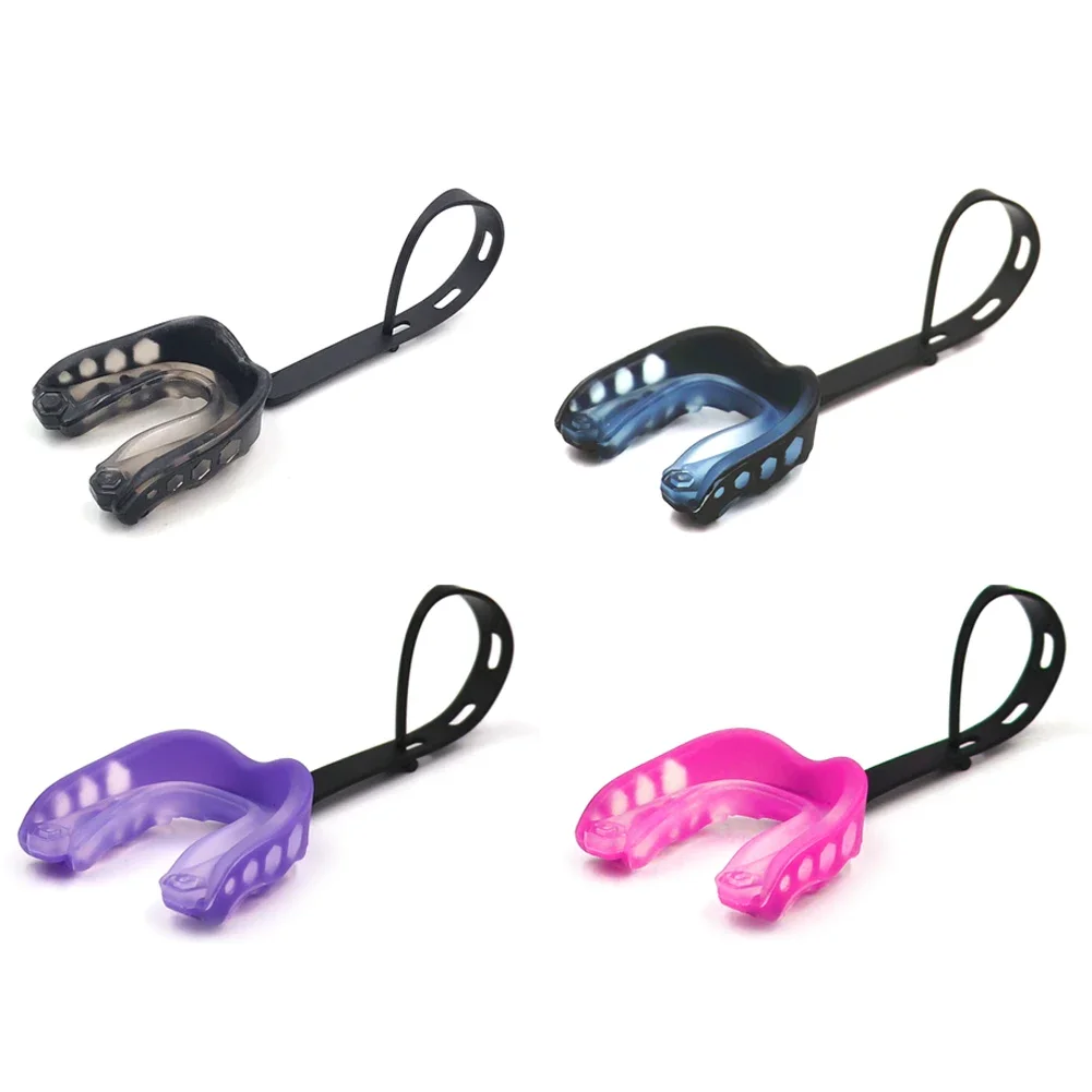 Football Mouth Guard with Strap Professional Youth & Adults Mouth Guard Soft Sport Mouthguard for Boxing Hockey Rugby Basketball