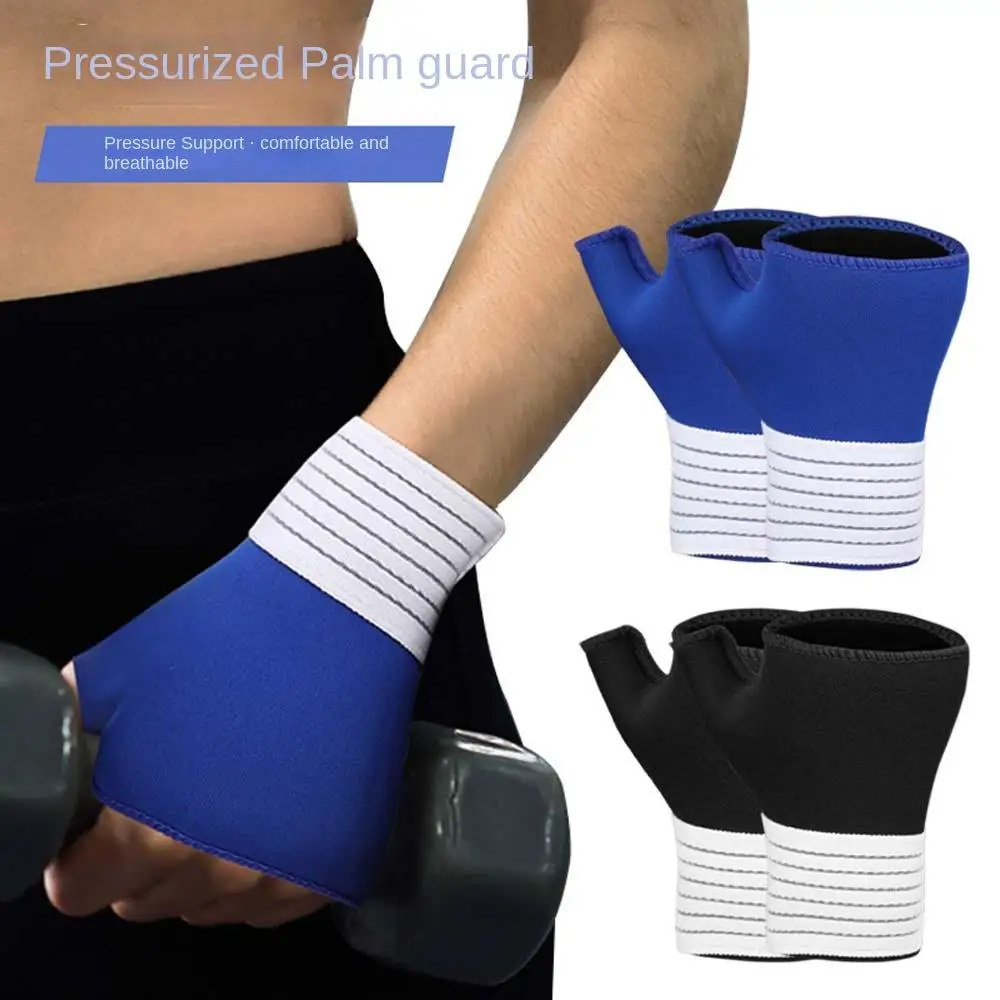 

Compression Pain Wrist Brace Wrist Bandage Belt Gym Fitness Gloves Sports Wristband Brace Carpal Tunnel Blue Elastic Wrist Guard