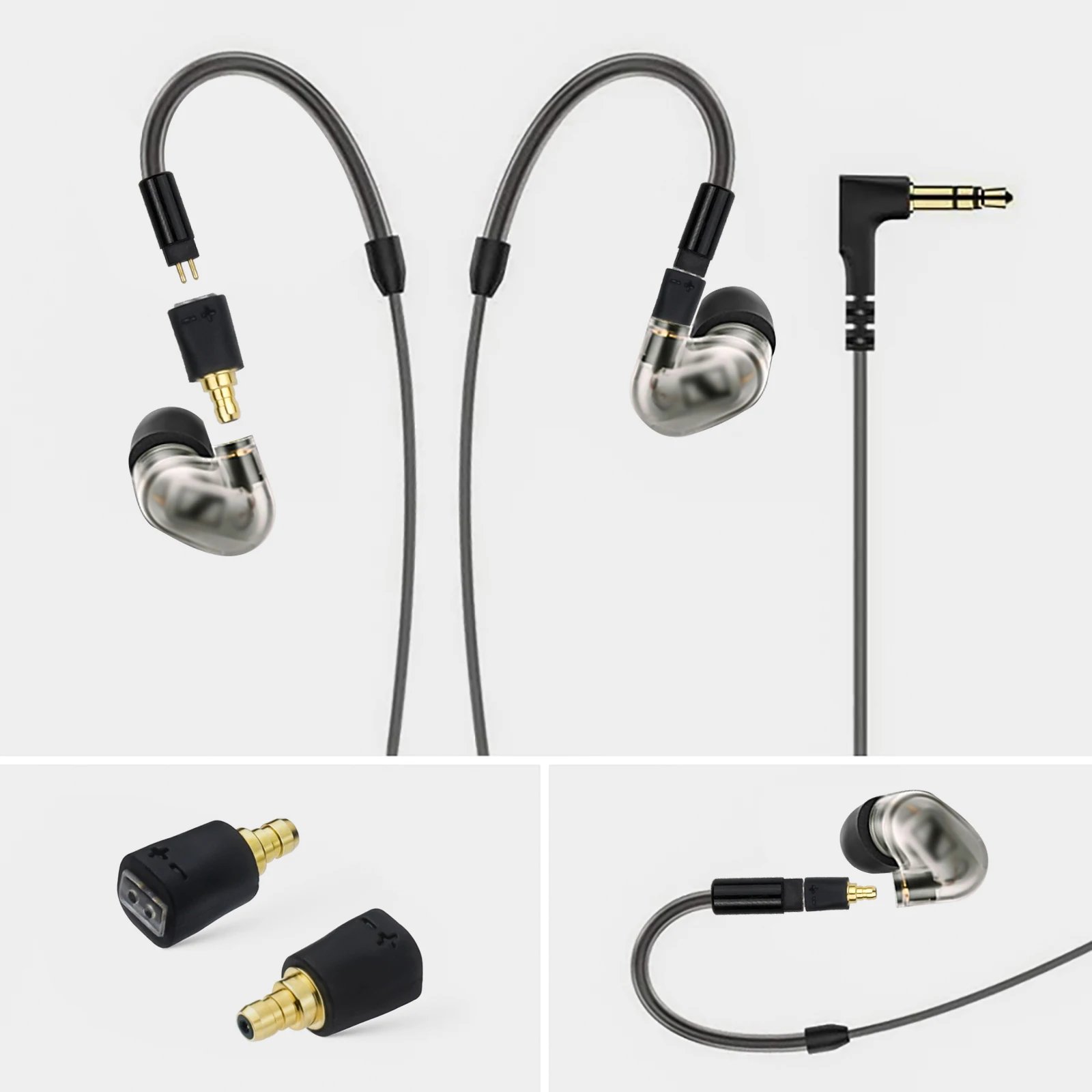 Oksc-ヘッドフォン用コンバーターケーブル,0.78mm,2ピン,sendheiser