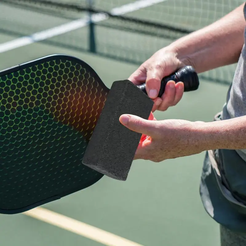 Pickleball Paddle Eraser Dust removal tool scratch cleaning Rubber eraser Sports Ball Racket Eraser for Restore Paddle Grit Spin