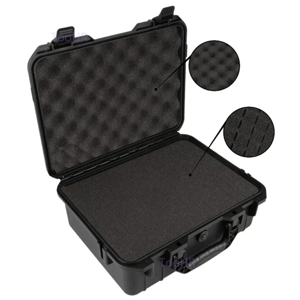 1pc Waterproof Hard Carry Case Bag Tool Case With pre-cut Sponge Storage Box Safety Protector Organizer Hardware Toolbox 3