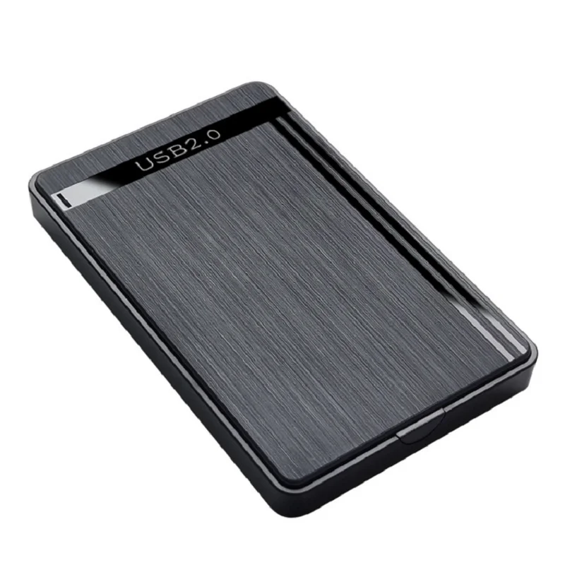 Custodia Per Disco Rigido Portatile Elegante E Durevole Portatile Ad Alta Velocità Facile Da Usare Trasmissione Dati Usb2.0 Laptop Hard Drive Box Ssd