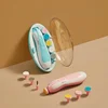 Kids Baby Nail Trimmer Electric Baby Manicure Pedicure Nail Clippers Cutter Scissors Care Set New Born Kids' safety nail clipper 1