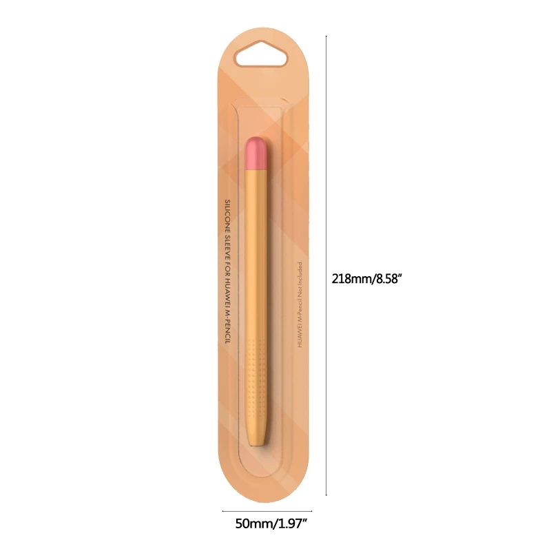 

Silicone Pencil Cases Compatible withHuawei M-Pencil 2 Case Tablet Touch Pen Stylus Durable Protector Sleeve Cover 24BB