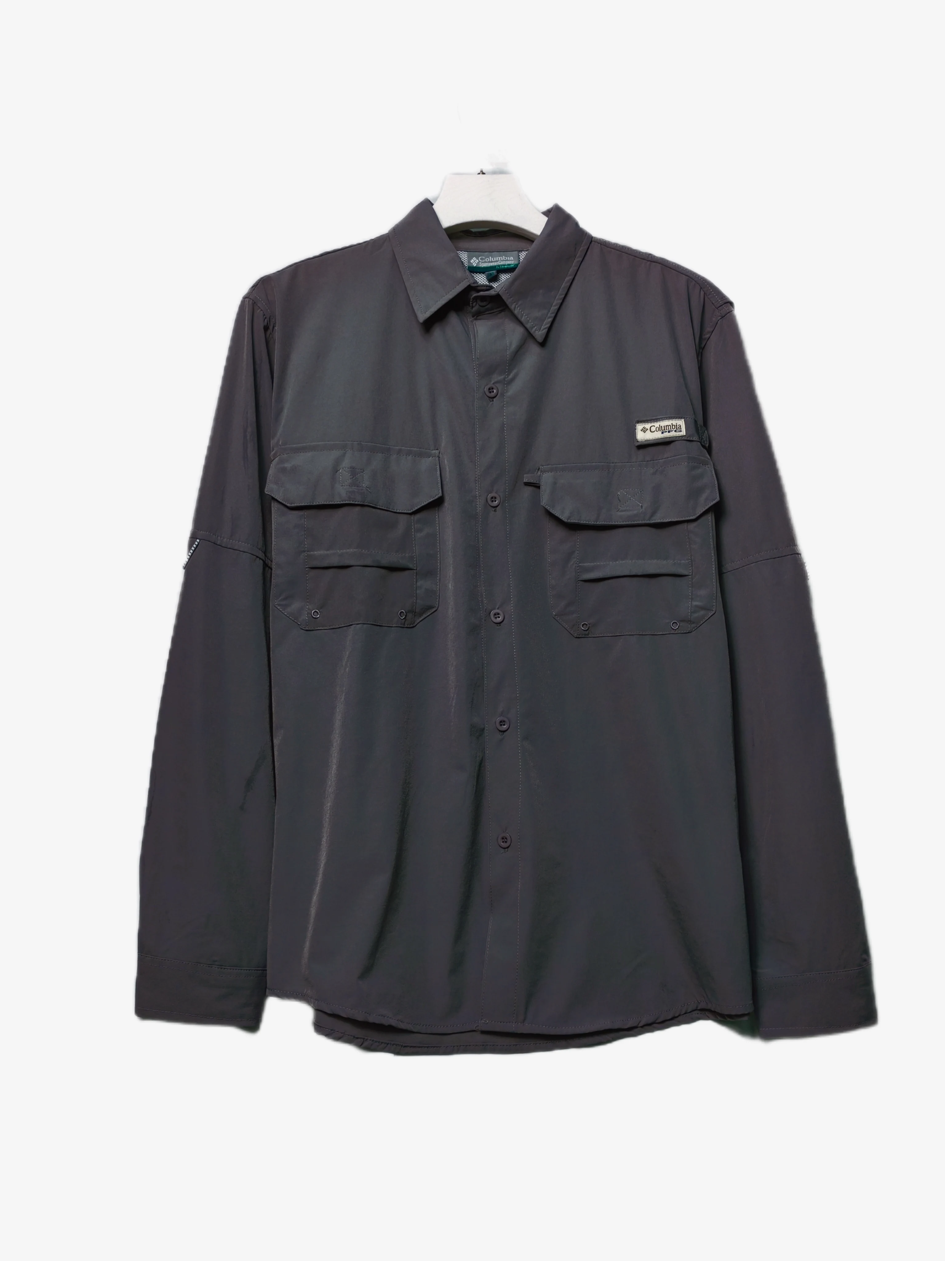 Camisa para hombres Spring/Summer New Long sleeved Short sleeved Classic Polo Collar Shirt Top Pocket Men's Casual Shirt 2025 5