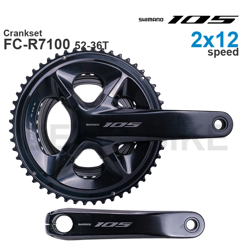 FC-R7100 165mm 美品 Low Mile! Shimano 105 FC-R7100 172.5mm 50/34t 12-Speed