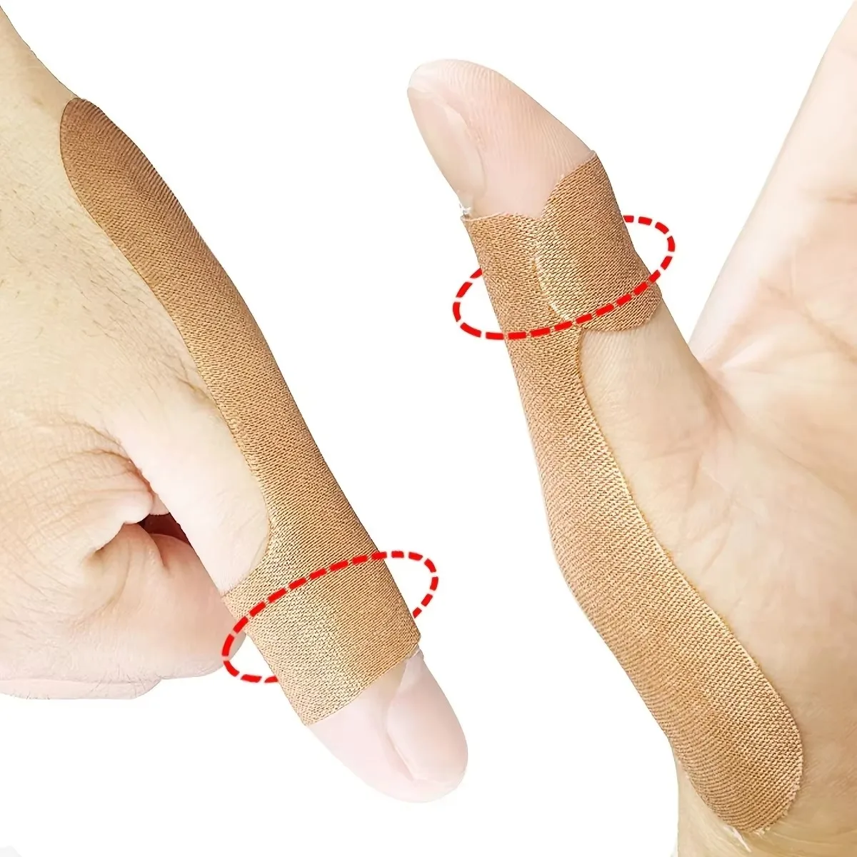 20pcs plints for Toe Alignment, Polyester Fibe Fixator Tape, for Thumb Joint Stabilization, Finger Protection (No other special