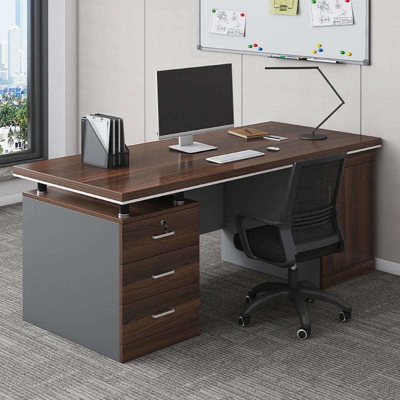 Modern Staff Office Desks Combination Combination Simplicity Workbench Office Desks Mesa Escritorio Working Equipment QF50OD