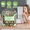 Desktop Makeup Organizer Transparent Jewelry Cosmetic Storage Box Dustproof Large Capacity Makeup Container Jewelry Lipstick Box 1