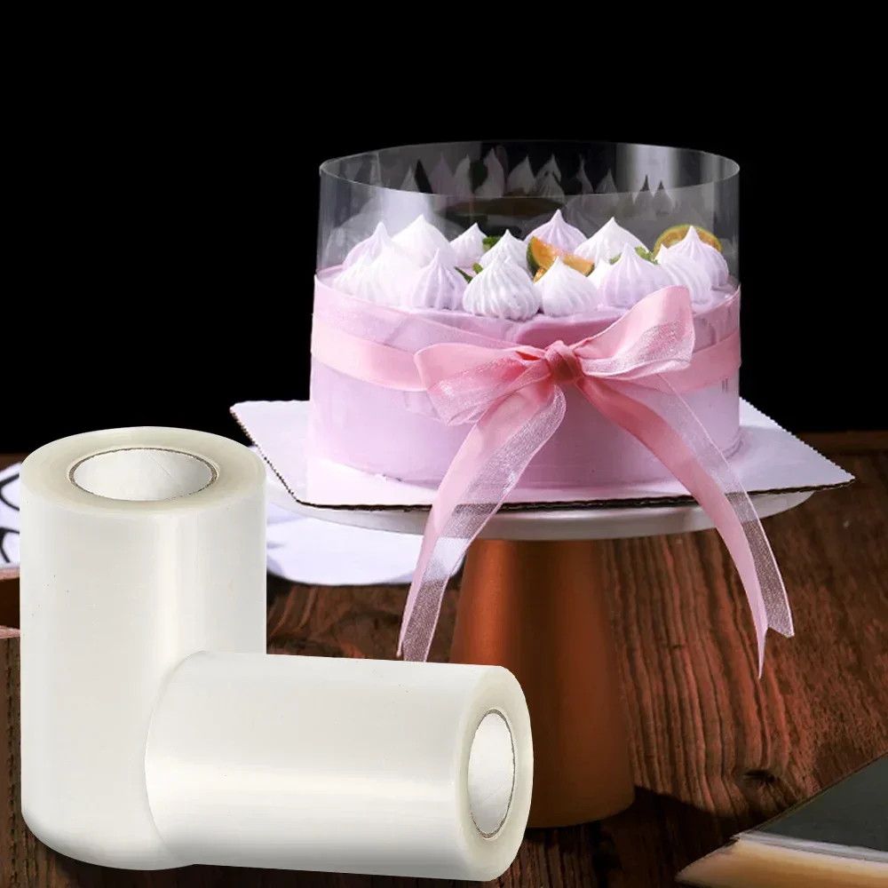 Roll Cake Surround Film - Transparent Acetate Baking Accessory
