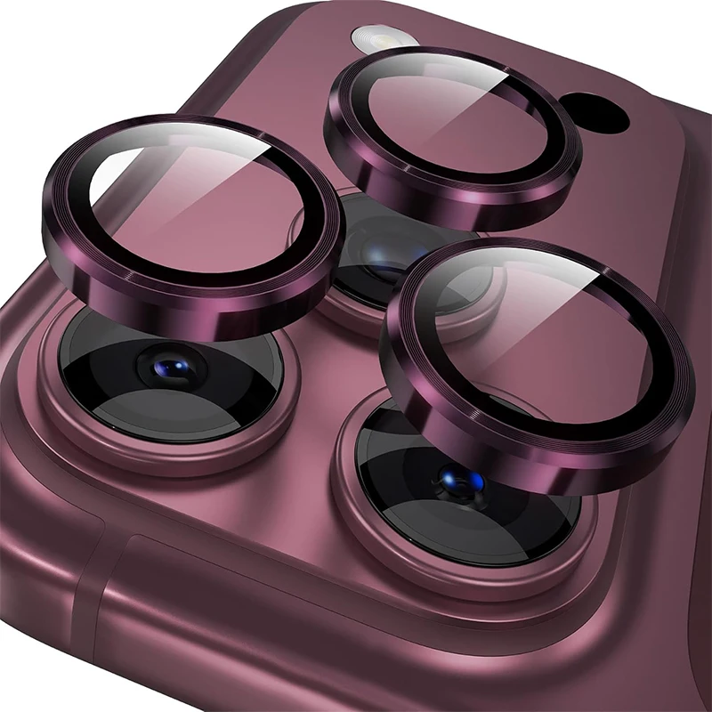 Premium Metal Camera Lens Protector - Durable Glass Shield