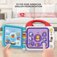 

New Electronic Lerning Book Children Tablet Baby Bluetooth Language Learning English Alphabet Machine Interactive Toys for Kids
