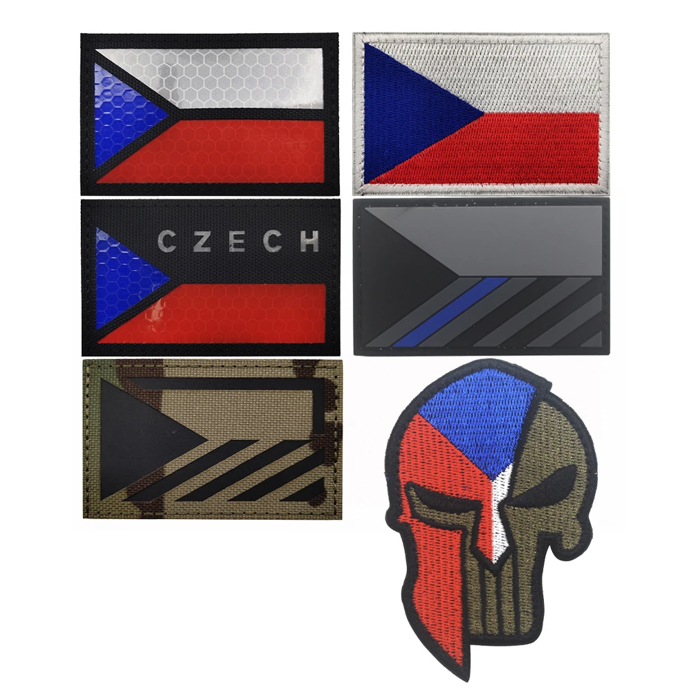 Чешский тактический военный значок, вышитый ПВХ ИК 3 м, светоотражающие нашивки, уличный тактический военный рюкзак Clothi