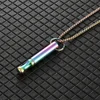 Circular Whistle Pendant - Meditation Breathing Decompression Necklace - Health and Wellness Jewelry for Women and Men 6