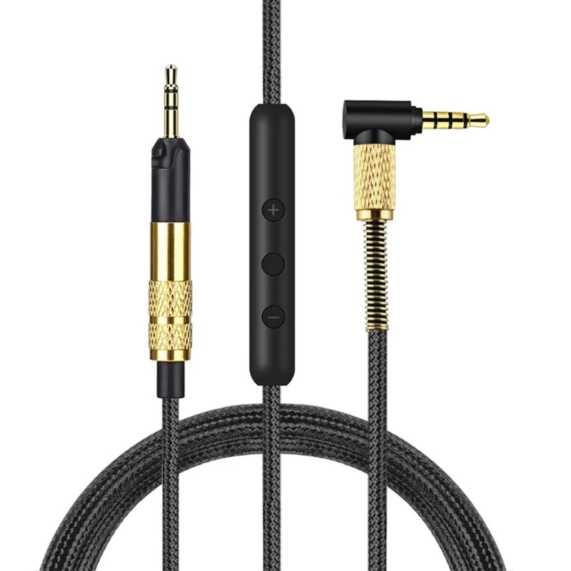 

2.5mm to 3.5mm Braided Cable for HD598/HD599/HD558/HD518 Headset Cord 150cm Dropship