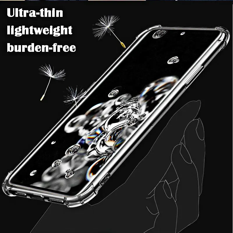 Crystal Clear Shockproof Anti-Scratch Soft Case