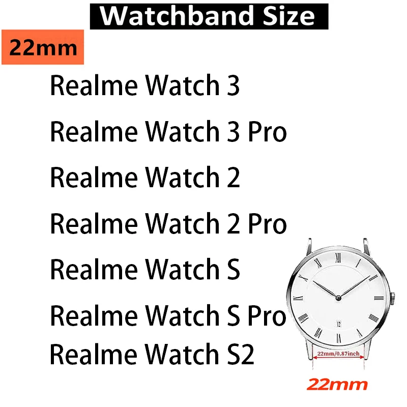 Stainless Steel Metal Watch Strap Bracelet