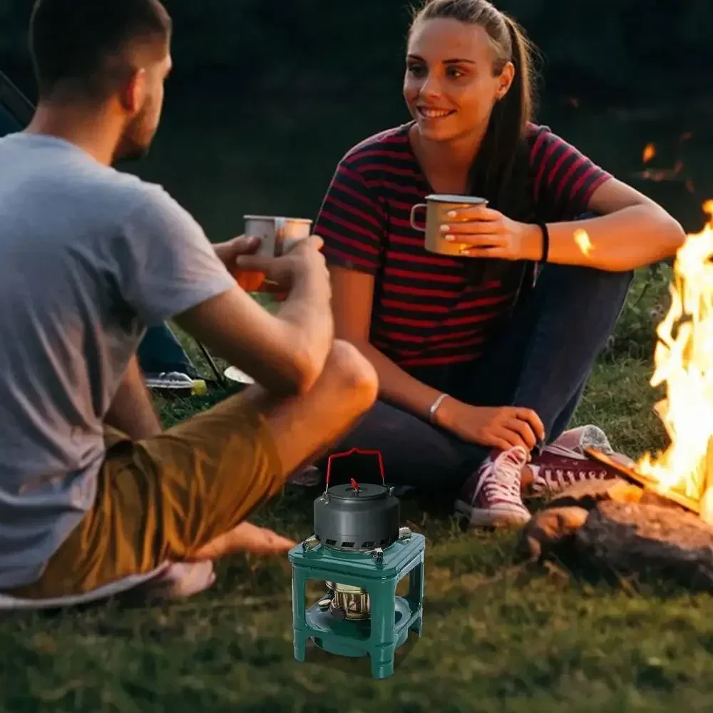Kerosene Stove Iron Cooking Stove Kerosene Burner Mini Camping Stove Camping Picnic Gear Outdoor Heaters for Cooking Travel BBQ