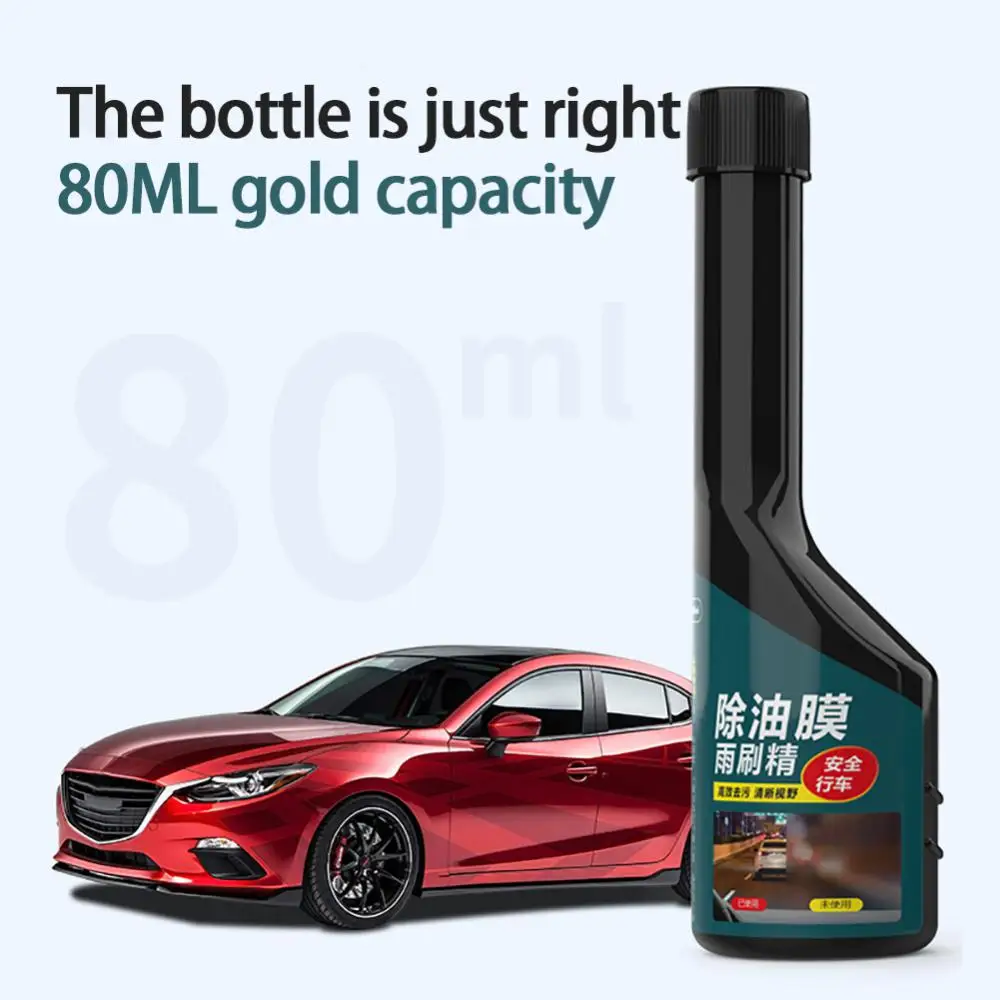80ml Car Front Windshield Degreasing Film Cleaner Degreasing Film