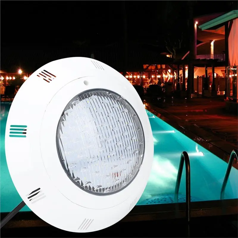 TFORU-AC12V 40W 324 LED 백색 조명 수중 수영장 조명 RGB 수중 수영장 조명 수중 조명
