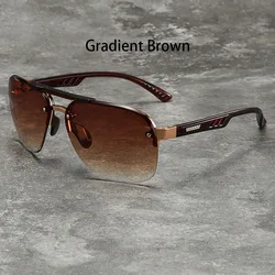 Unisex Fashion Gradient Lens Outdoor Sports Sunglasses (GradientBrown)