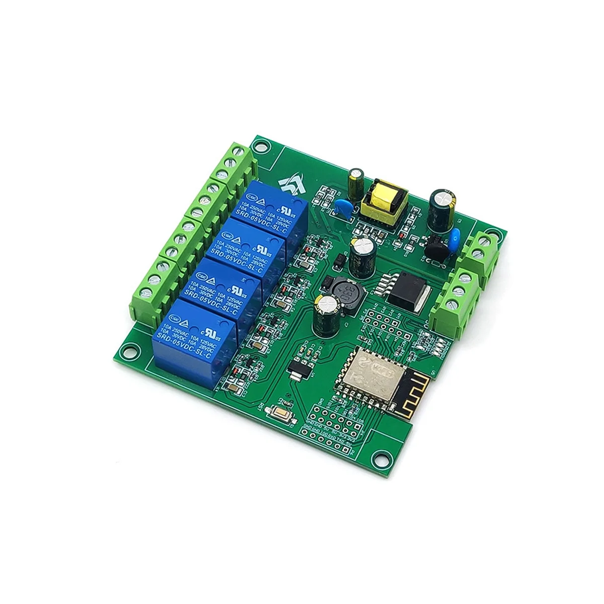 

4 Channel ESP8266 Wireless WIFI Relay Module ESP-12F Development Board AC90-250V/DC7-30V/5V E-WeLink APP Remote Control