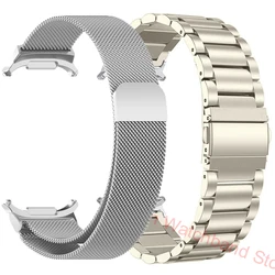 2 - Pack Metal Strap - Stainless Steel Milanese Loop Bracelet - Galaxy Watch Ultra (Silver - Starlight)