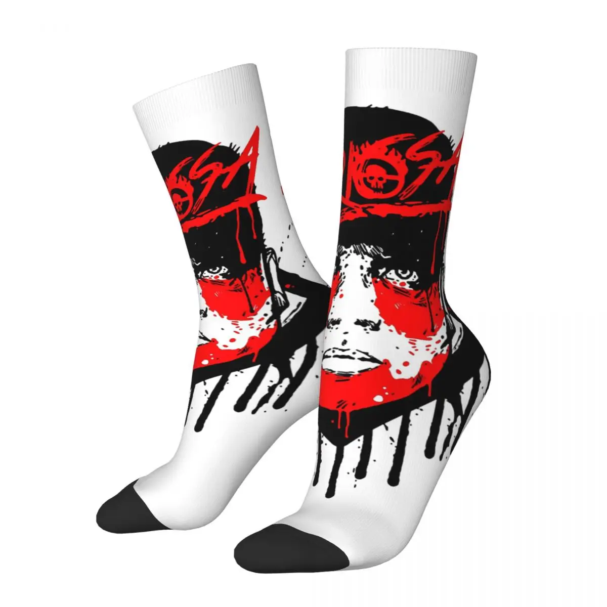 Divertenti Calzini Da Uomo Furiosa Felici Retro Harajuku Mad Max Toecutter Crime Movie Hip Hop Novità Casual Crew Crazy Sock Gift Stampato