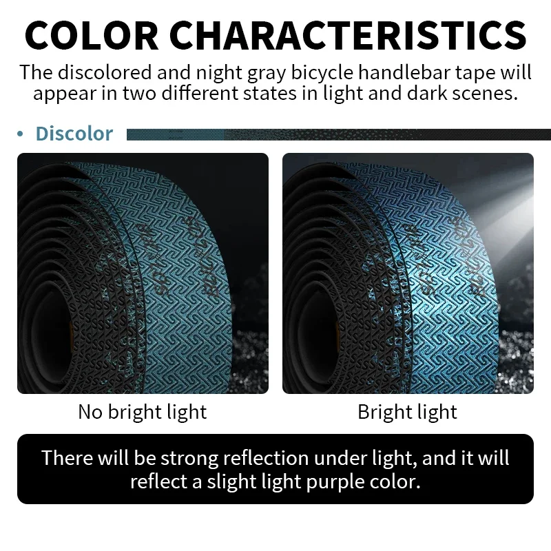 BUCKLOS Bike Bar Tape Anti-slip Road Bicycle Handlebar Tapes Shock-absorbing Unique Bike Handlebar Tape Square Cycling Belts bike handlebar tape