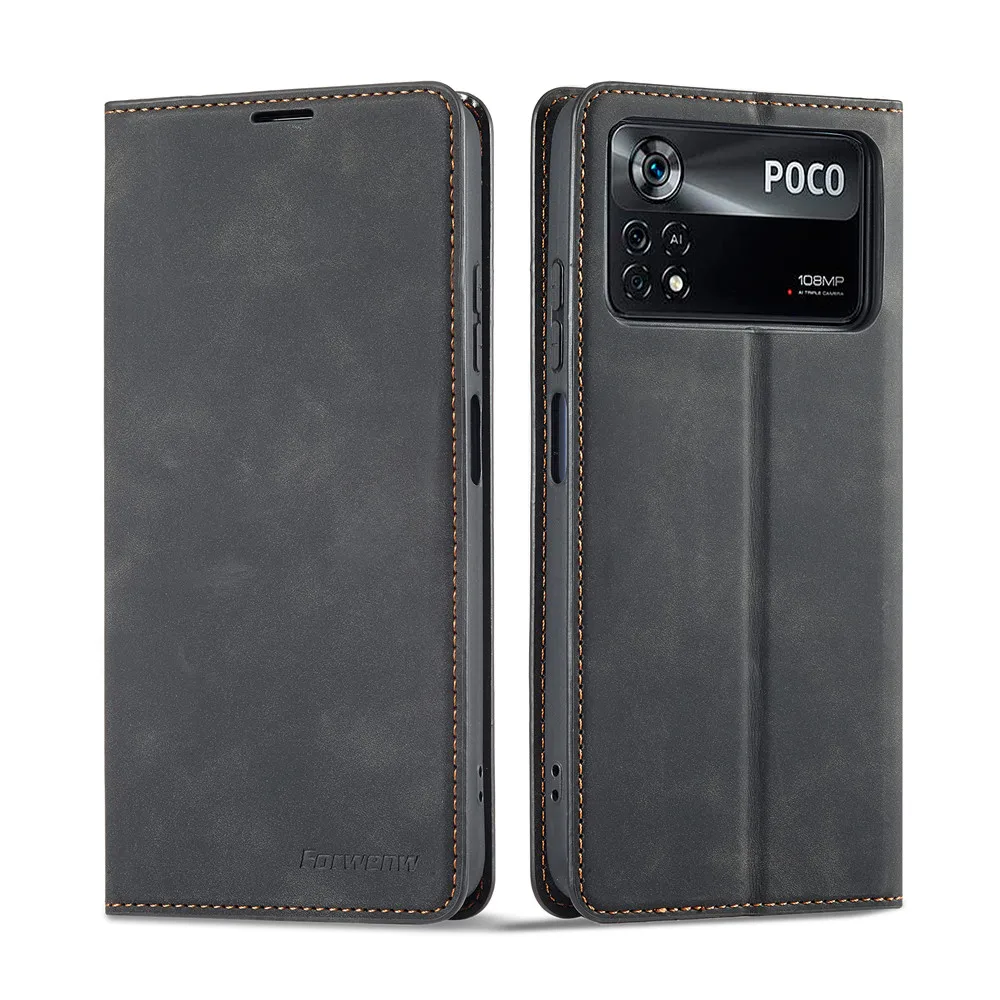 Leder Flip Brieftasche Fall Für XiaoMi 12T 11T 10T 13T 11 Lite Mi Poco X6 X5 X3 F3 M5S M7 M6 Pro X5 Pro Karte Slot Telefon Tasche Abdeckung – Detail 6