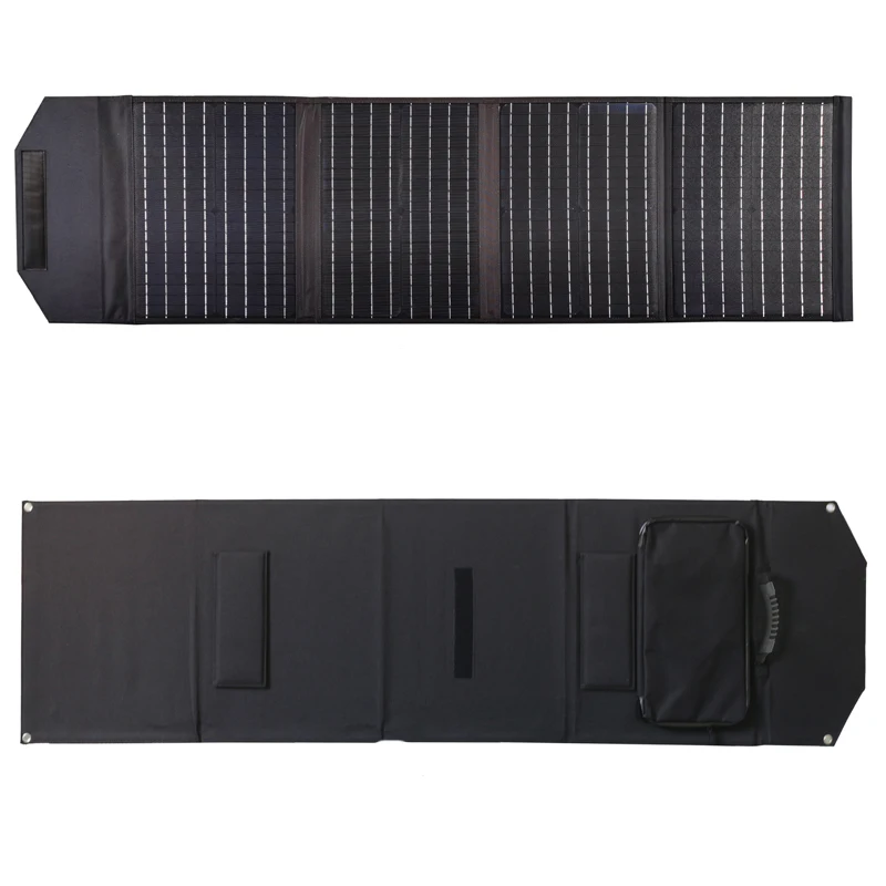 Amazon Stesso Stile Vendita Calda Portatile Mono Pieghevole Sunpower Solare Celle Monocristalline Kit Pannello Pieghevole 100W