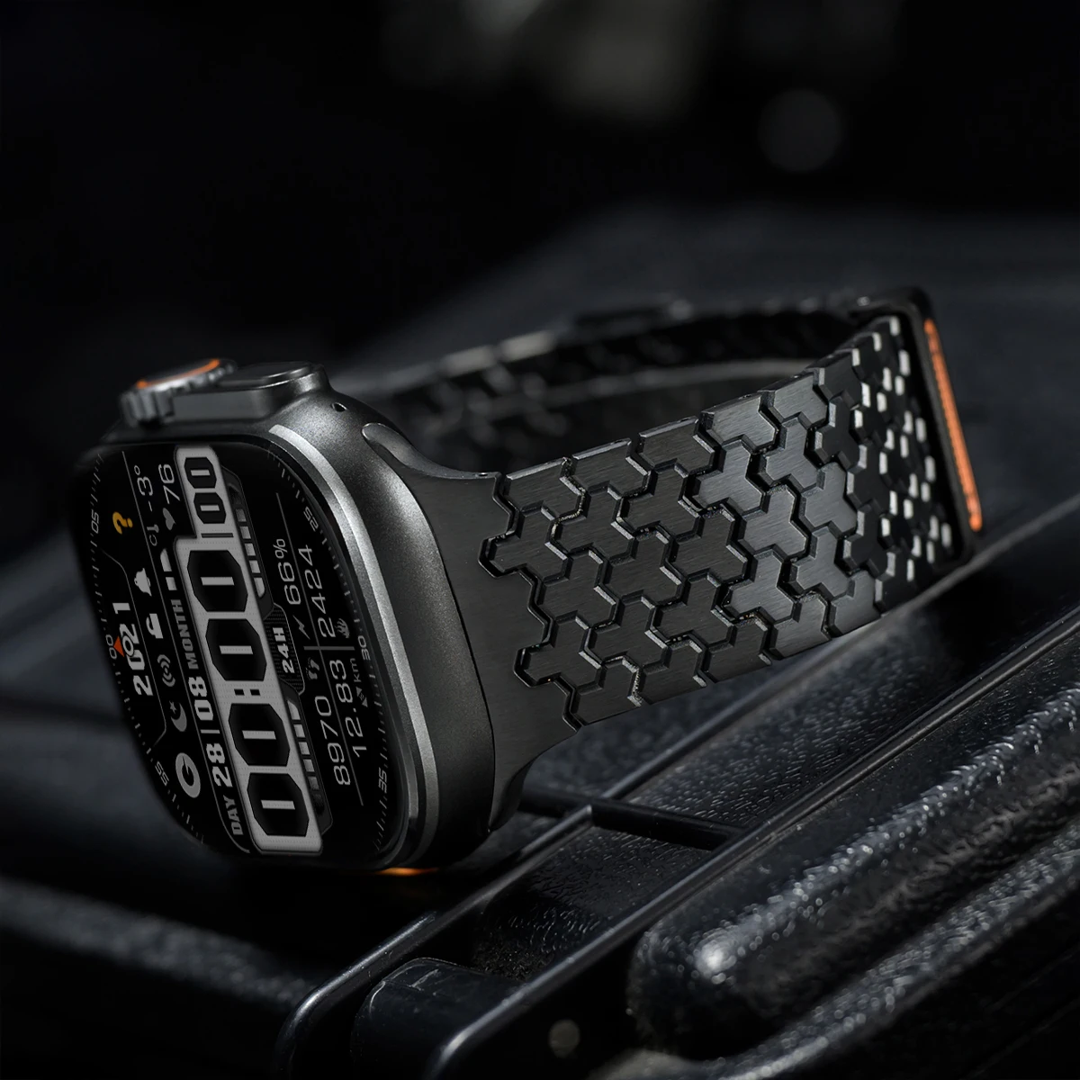รูปสินค้า สายนาฬิกาสแตนเลสสำหรับ Apple Watch หลายขนาด