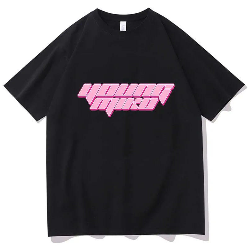 

Young miko T-shirt Graphic Printing Tee-shirt Cotton Mens Soft Summer Tshirts Short Sleeve Mens Tees Graphic t shirts Streetwear