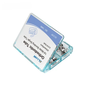 SYJH 80Pcs/ 20Sets Dental Orthodontic Bondable Buccal Tubes Monoblock Single Non-Convertible Roth MBT 1st/2nd Molar Single Tube 1