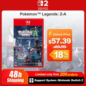 Legends Pokémon: gioco fisico ZA Switch 2 Edition per Nintendo Switch 2 in spagnolo con garanzia europea, presenta in tempo reale