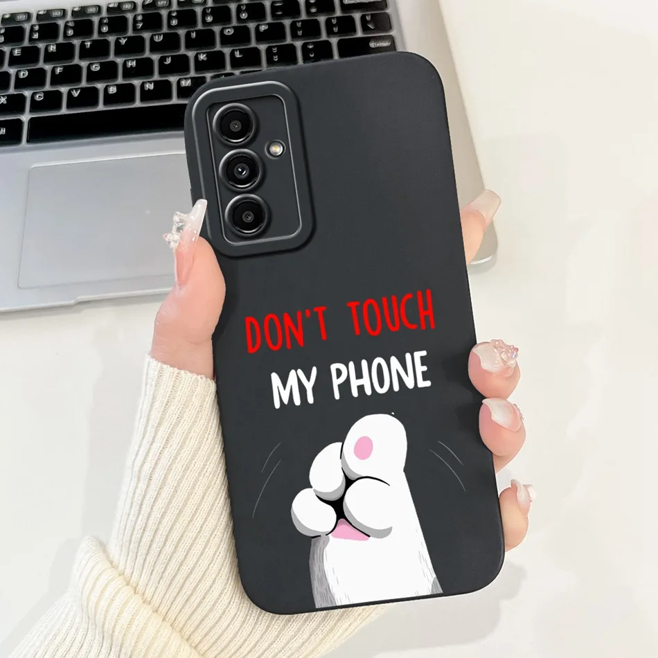 Cute Panda Flower Pattern Soft Silicone Shockproof Phone Case