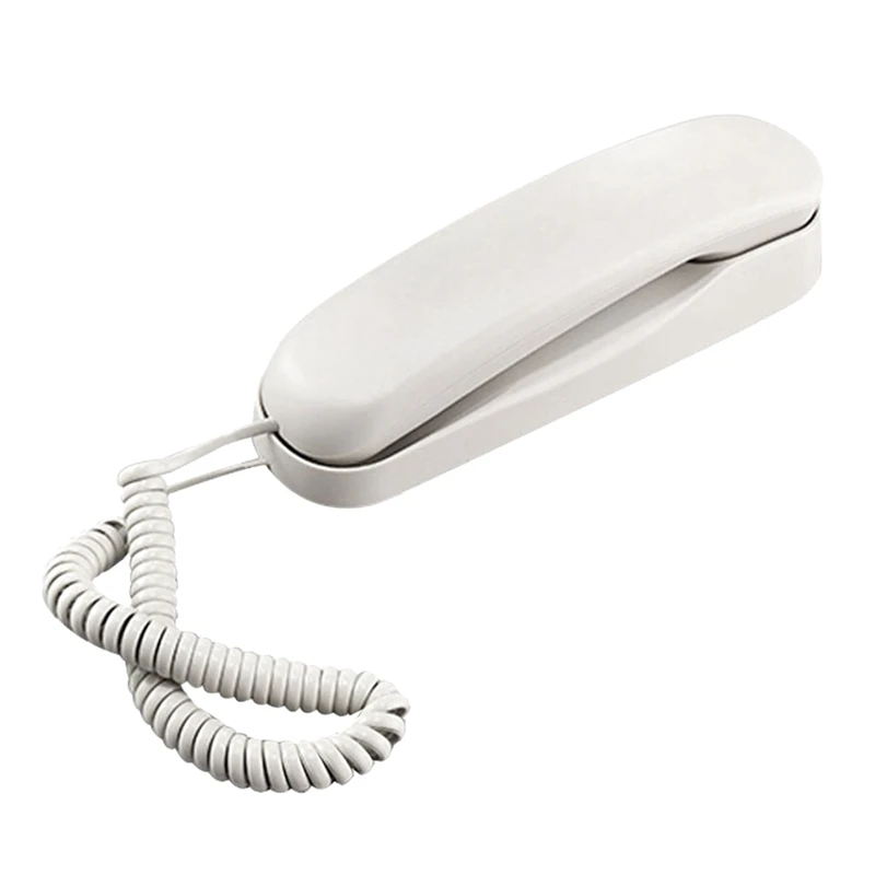 

Wired Wall Phone, Hotel Small Phone, Suitable For Home/Bathroom/School/Office Fixed Wall Phone