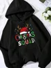 Family Christmas 2024 Squad Clothes Matching Christmas Santa Reindeer Team Unisex Clothes Christmas Crew   Female Clothes 4