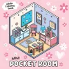 POCKET ROOM Bold-easy Patterns Coloring Book for Adults Cute Drawing Book Perfect Gift for Party and Birthday 1
