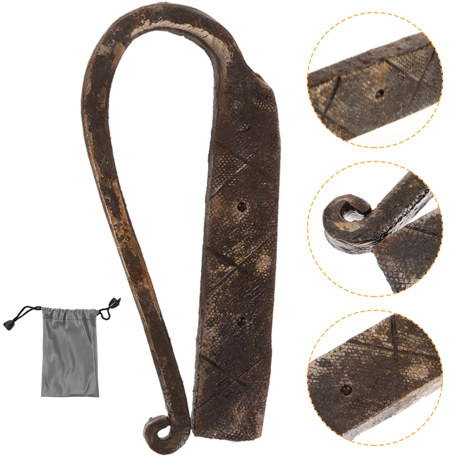 

Portable Fire Starter Wilderness Original Fire Flint Tools Traditional Fire Starting Steel for Outdoor Camping