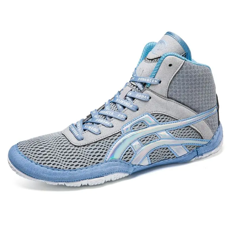 Quality Men's High Top Boxing Shoes Women's Safety Walking Sneakers Casual Sneakers Fighting Training Wrestling Shoes
