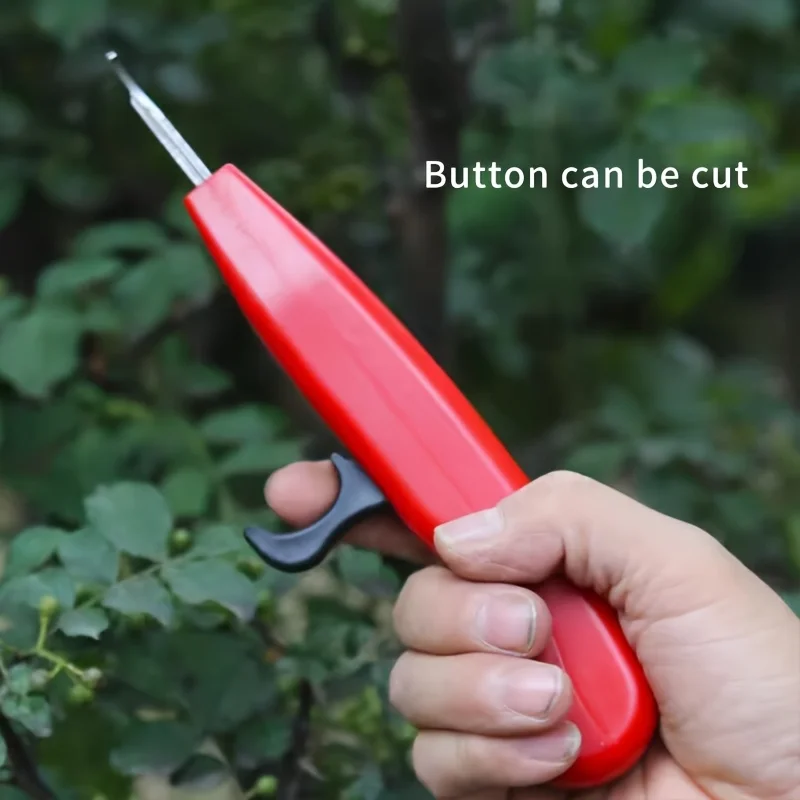 Forbici Manuali per Potatura Floreale con Copertura Protettiva, Strumento da Giardino Riutilizzabile, Portatile e Pratico - immagine 3