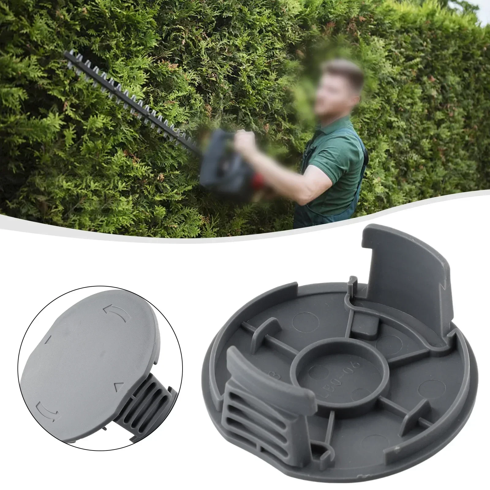 Cap Spool Cover Gray Kit Case Replace Parts String Trimmer F016F05320 Replacement For BOSCH 18-230 18-26 18-260 6