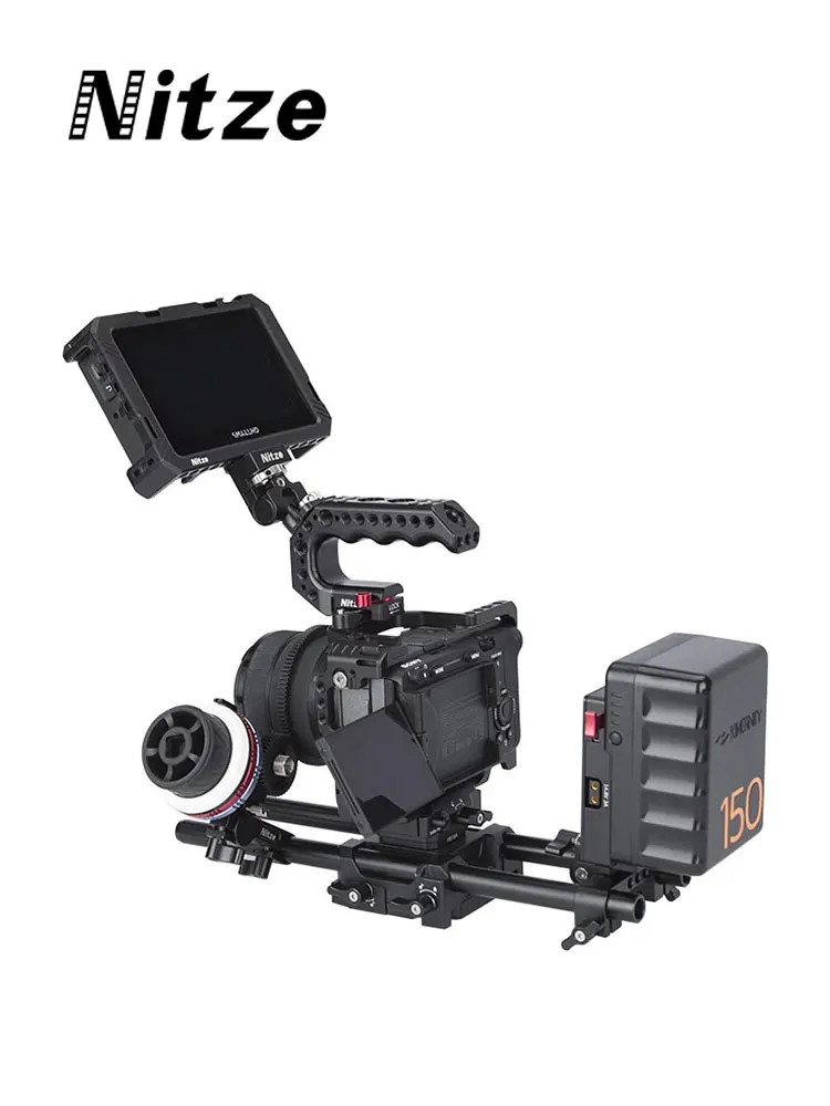 Smallhd indie、FIN5、JT-S03A、JT-S03B用モニターケージ