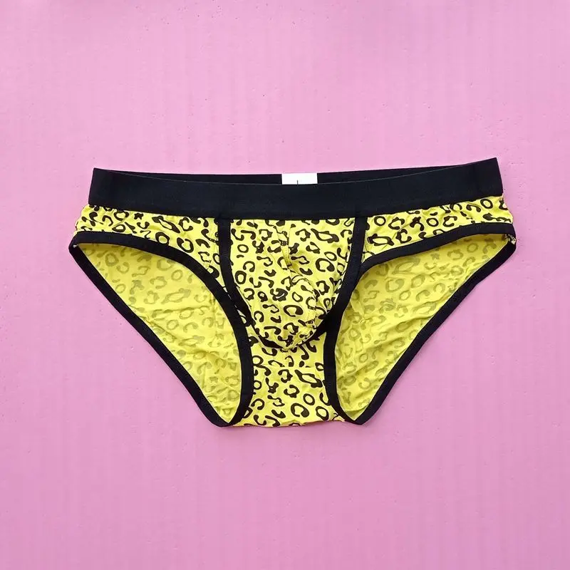 Sexy Panties Men's High-End Sports Stretch Men's Sexy Underwear Low Waist Cotton  U Pouch Briefs Stretch Tight Bulge Boxershorts