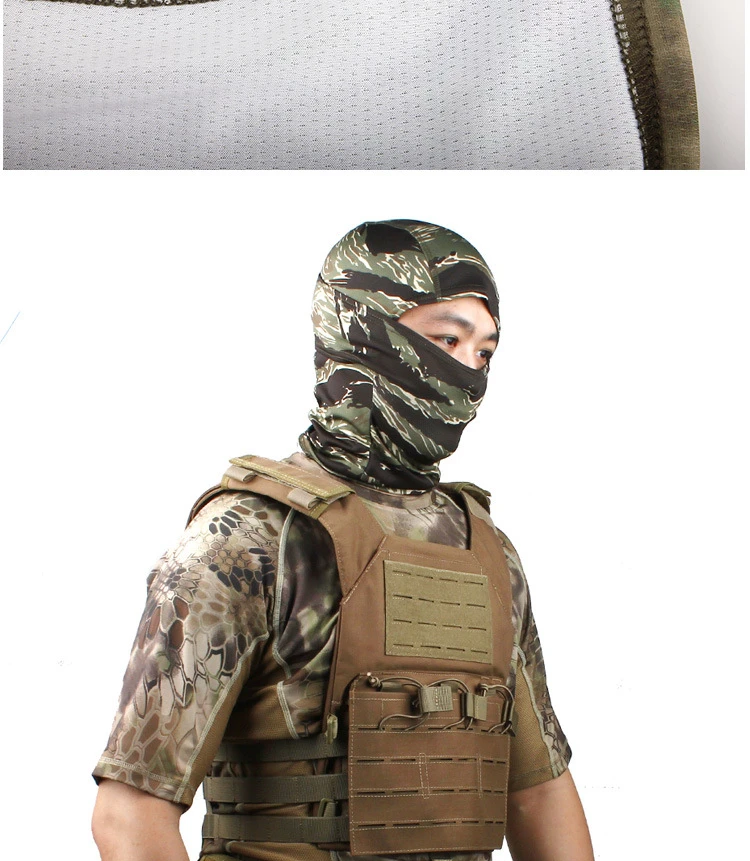 Ensemble Camouflage 3D Sniper – Masque Tête Et Fusil, écharpe Feuillage, Neuf, Pas Cher